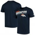 Denver Broncos Nike Sideline Line of Scrimmage Legend Performance T Shirt Navy