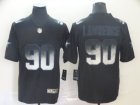 Nike Cowboys #90 DeMarcus Lawrence Black Arch Smoke