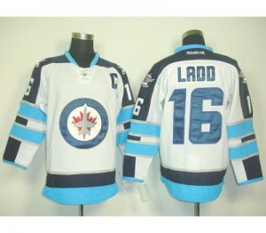 nhl jets #16 ladd white 2011 new