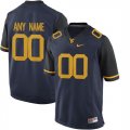 West Virginia Mountaineers Navy Mens Customized College Jersey