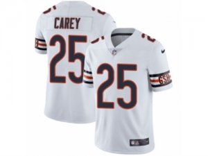 Mens Nike Chicago Bears #25 KaDeem Carey Vapor Untouchable Limited White NFL Jersey