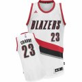 Mens Adidas Portland Trail Blazers #23 Allen Crabbe Swingman White Home NBA Jersey