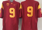 Ncaa 2015 USC Trojans #9 red jerseys