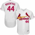 Mens Majestic St. Louis Cardinals #44 Trevor Rosenthal White Flexbase Authentic Collection MLB Jersey