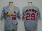 MLB St. Louis Cardinals #29 Carpenter Grey[Cool Base]