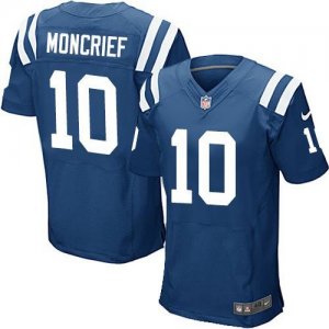 Nike Indianapolis Colts #10 Donte Moncrief Royal Blue jerseys(Elite)