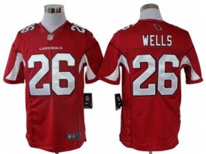 Nike NFL Arizona Cardinals #26 Chris Wells Red Jerseys(Limited)