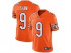 Mens Nike Chicago Bears #9 Connor Shaw Vapor Untouchable Limited Orange Rush NFL Jersey