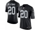 Mens Nike Oakland Raiders #20 Obi Melifonwu Limited Black Team Color NFL Jersey