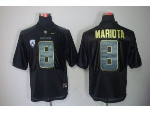 ncaa oregon ducks #8 marcus mariota black