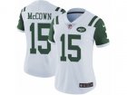 Women Nike New York Jets #15 Josh McCown Vapor Untouchable Limited White NFL Jersey