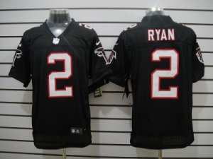 Nike NFL Atlanta Falcons #2 Matt Ryan Black Jerseys(Elite)