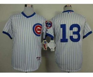 mlb jerseys chicago cubs #13 castro white[1988 m&n](blue strip)