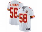 Nike Kansas City Chiefs #58 Derrick Thomas Vapor Untouchable Limited White NFL Jersey