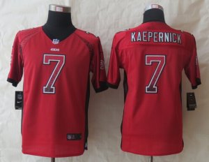 Youth 2014 New Nike San Francisco 49ers #7 Kaepernick red Jerseys(Drift Fashion)