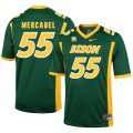 North Dakota State Bison 55 Aaron Mercadel Green College Football Jersey