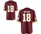 Men's Nike Washington Redskins #18 Josh Doctson Game Red Team Color NFL Jersey