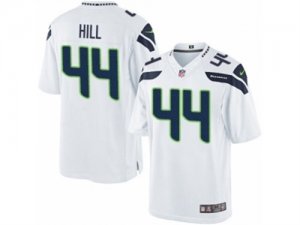 Mens Nike Seattle Seahawks #44 Delano Hill Limited White NFL Jersey