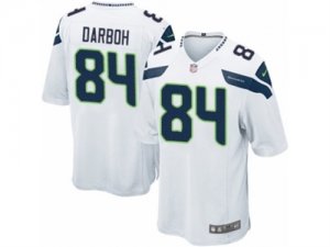 Mens Nike Seattle Seahawks #84 Amara Darboh Game White NFL Jersey