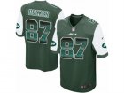 Mens Nike New York Jets #87 Eric Decker Limited Green Strobe NFL Jersey