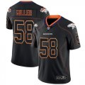 Nike Broncos #58 Von Miller Black Shadow Legend Limited Jersey