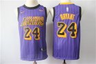 Lakers #24 Kobe Bryant Purple 2019 City Edition Nike Swingman Jersey