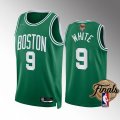 Celtics# 9 Derrick White Green 2022 NBA Finals Nike Swingman Jersey