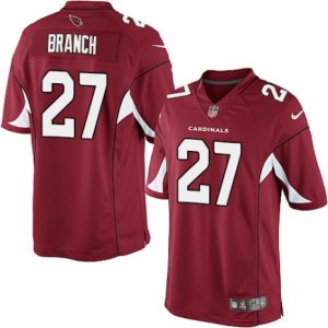 Mens Nike Arizona Cardinals #27 Tyvon Branch Limited Red Team Color NFL Jersey