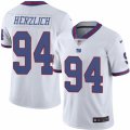 Youth Nike New York Giants #94 Mark Herzlich Limited White Rush NFL Jersey