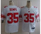 Nike new york giants #35 demps white jerseys[Elite][demps]