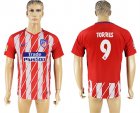 2017-18 Atletico Madrid 9 TORRES Home Thailand Soccer Jersey