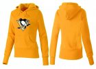 NHL Women Pittsburgh Penguins Logo Pullover Hoodie 24
