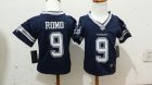Nike kids dallas cowboys #9 Tony Romo blue jerseys