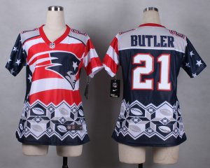 Women Nike New England Patriots #21 butler Jerseys(Style Noble Fashion)