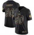 Nike Steelers #30 James Conner Black Gold Vapor Untouchable