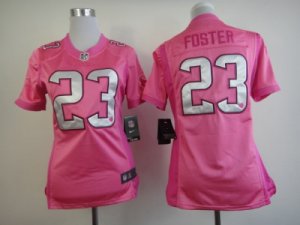 Nike Women Houston Texans #23 Arian Foster Pink Jerseys[love s]