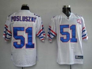 nfl buffalo bills #51 posluszny afl 50th white