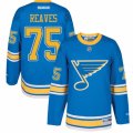 Youth Reebok St. Louis Blues #75 Ryan Reaves Authentic Blue 2017 Winter Classic NHL Jersey