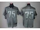 Nike NFL Oakland Raiders #75 Stephon Heyer grey jerseys[Elite shadow]