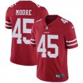 Nike 49ers #45 Tarvarius Moore Red Vapor Untouchable Limited Jersey