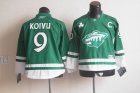 youth nhl jerseys minnesota wild #9 koivu green