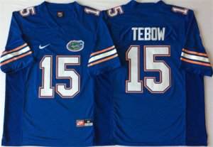 Florida Gators 15 Tim Tebow Blue College Football Jersey