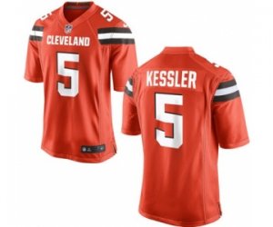 Men\'s Nike Cleveland Browns #5 Cody Kessler Game Orange Alternate NFL Jersey