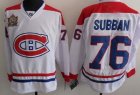 Montreal Canadiens #76 Subban CH 2011 Heritage Classic Jersey Wh