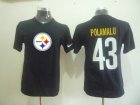Pittsburgh Steelers 43 Troy Polamalu Name & Number T-Shirt