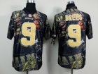 Nike New Orleans Saints #9 brees camo[Elite Fanatical version]