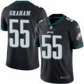 Youth Nike Philadelphia Eagles #55 Brandon Graham Limited Black Rush NFL Jersey