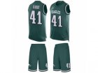 Men Nike Philadelphia Eagles #41 Ronald Darby Limited Midnight Green Tank Top Suit NFL Jersey