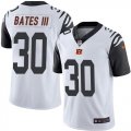 Nike Bengals #30 Jessie Bates III White Youth Color Rush Limited Jersey