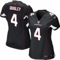 Women's Nike Arizona Cardinals #4 Ryan Quigley Limited Black Alternate NFL Jersey